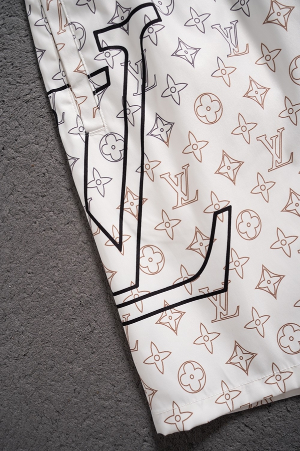 ブランドハーフパンツ細部ディテール